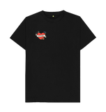 Black Crochet Heart Tattoo Tee