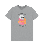 Athletic Grey Printed T-shirt Front