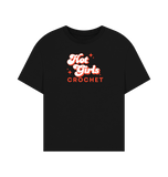 Black Printed T-shirt Front