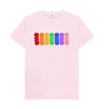 Pink Rainbow Skeins Tee