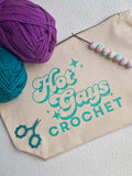 Hot Folks Crochet Project Pouch