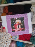 Sweet Snowman Crochet Kit