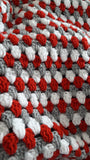 Striped Crochet Baby Blanket - The Pigeon's Nest