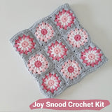 Pink Joy Crochet Cowl Kit - The Pigeon's Nest