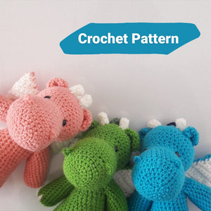 Dragon Digital PDF Crochet Pattern - The Pigeon's Nest