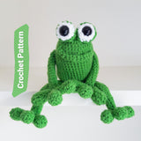 Frog Printed Crochet Pattern - The Pigeon's Nest