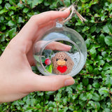 Crochet Chick Baubles - Shipping 18th of November - The Pigeon's Nest