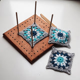 Crochet Granny Square Blocking Board - The Pigeon's Nest