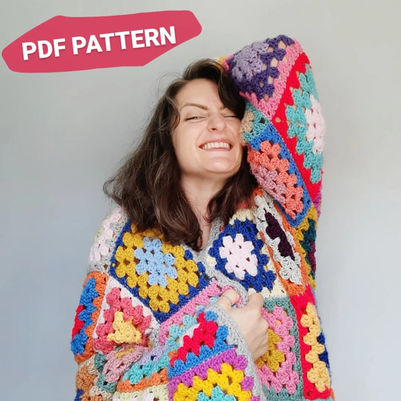 Yes You Cardi-Can Cardigan Digital PDF Crochet Pattern - The Pigeon's Nest