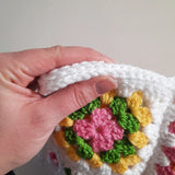 Granny's Hot Water Bottle Cover Printed Crochet Pattern