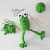 Frog Digital PDF Crochet Pattern - The Pigeon's Nest