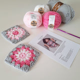 Pink Joy Crochet Cowl Kit - The Pigeon's Nest