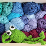 Frog Digital PDF Crochet Pattern - The Pigeon's Nest