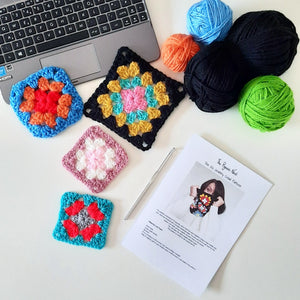 Nada to Ta-Da! : Learn To Crochet Kit Course - The Pigeon's Nest