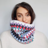 Custom Stripe Cowl - The Pigeon's Nest