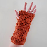 Stay Puffed Armwarmers Printed Crochet Pattern - The Pigeon's Nest