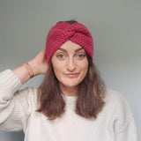 Twisty Headband Crochet Printed Pattern - The Pigeon's Nest